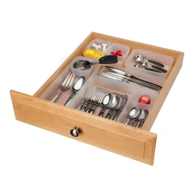 10 Piece Set - Clear Storage & Organizing Trays