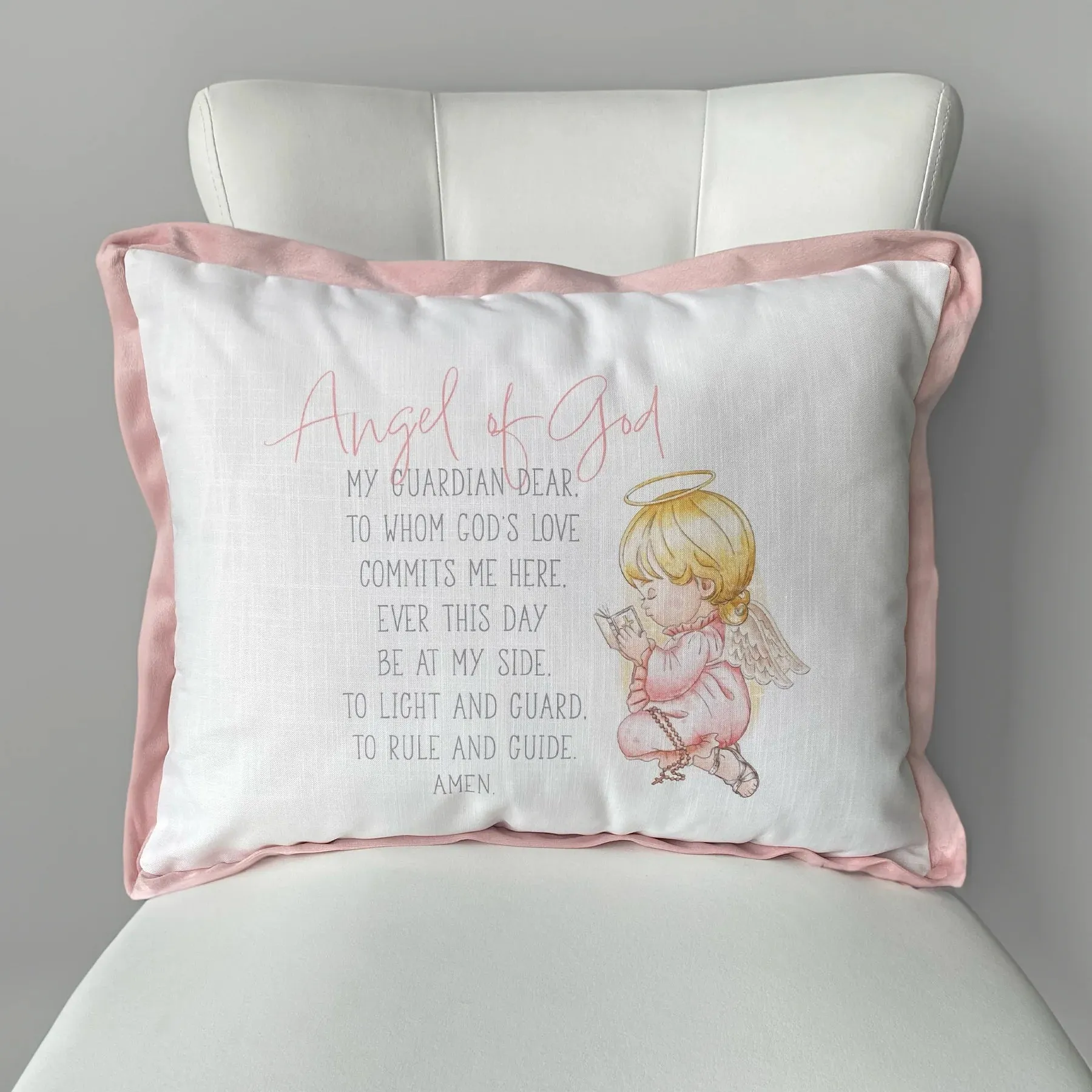 Guardian Angel Pillow