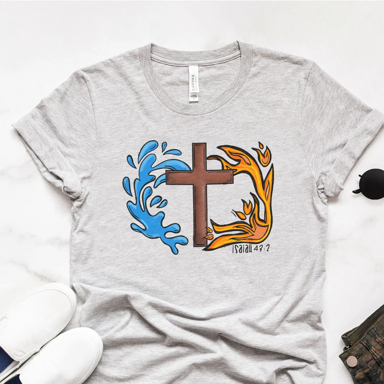 Isaiah 43:2 Tee
