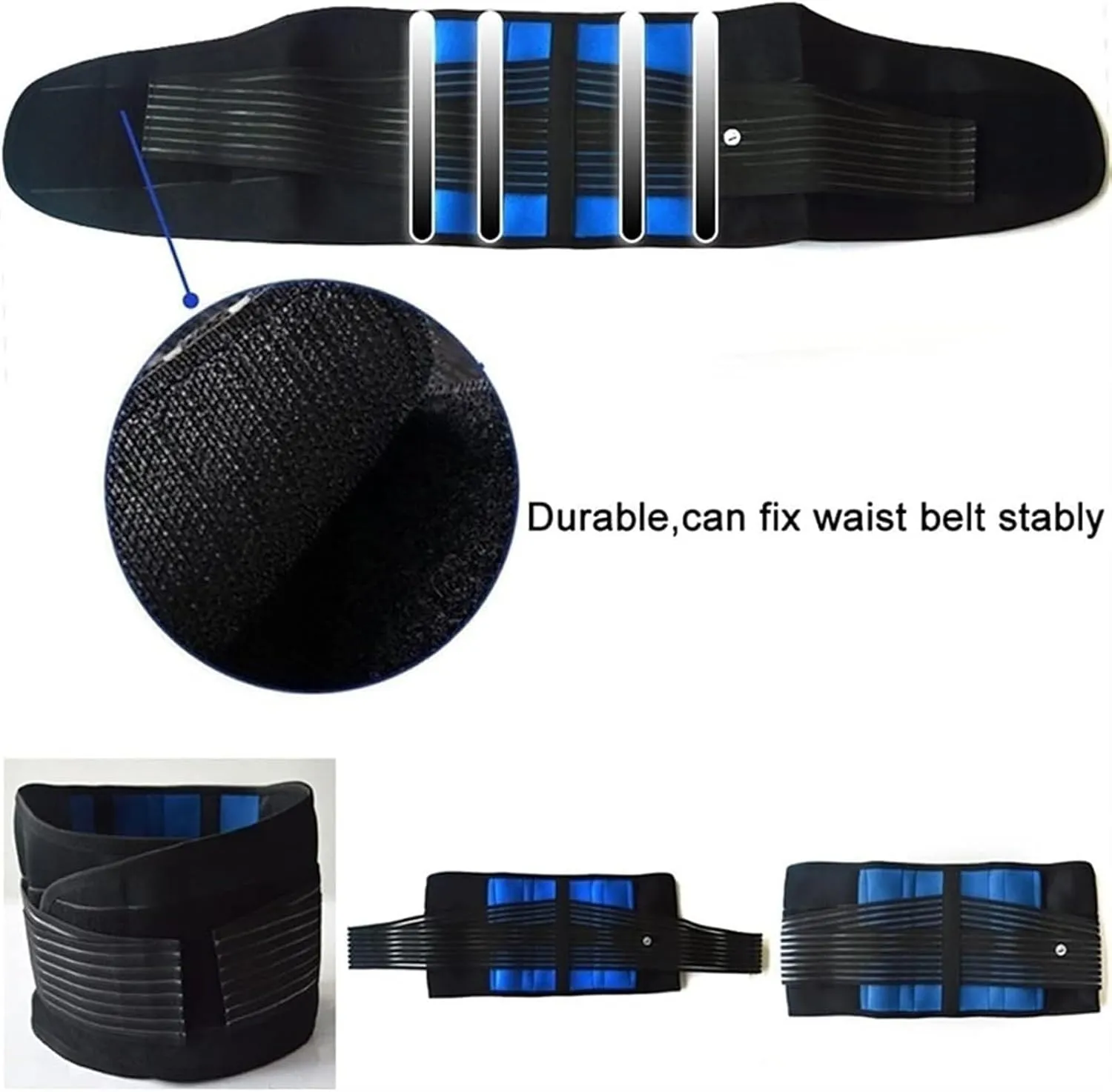 Lumbar Support Brace Orthopedic Medical Neoprene Compression Lower Back Brace Waist Hip Support Belt for Sciatica Herniated Disc Pain Relief Suitable for Sports(XL)