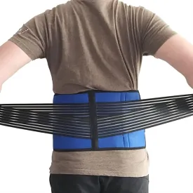 Lumbar Support Brace Orthopedic Medical Neoprene Compression Lower Back Brace Waist Hip Support Belt for Sciatica Herniated Disc Pain Relief Suitable for Sports(XL)