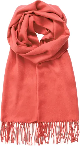 Made By Johnny Women's Winter Pashmina Scarf  Soft Cashmere Feel Shawl Wrap, Warm Fashion Blanket Scarves