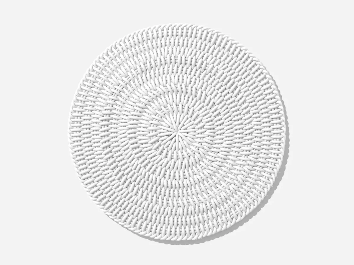 Monochrome Round Mat