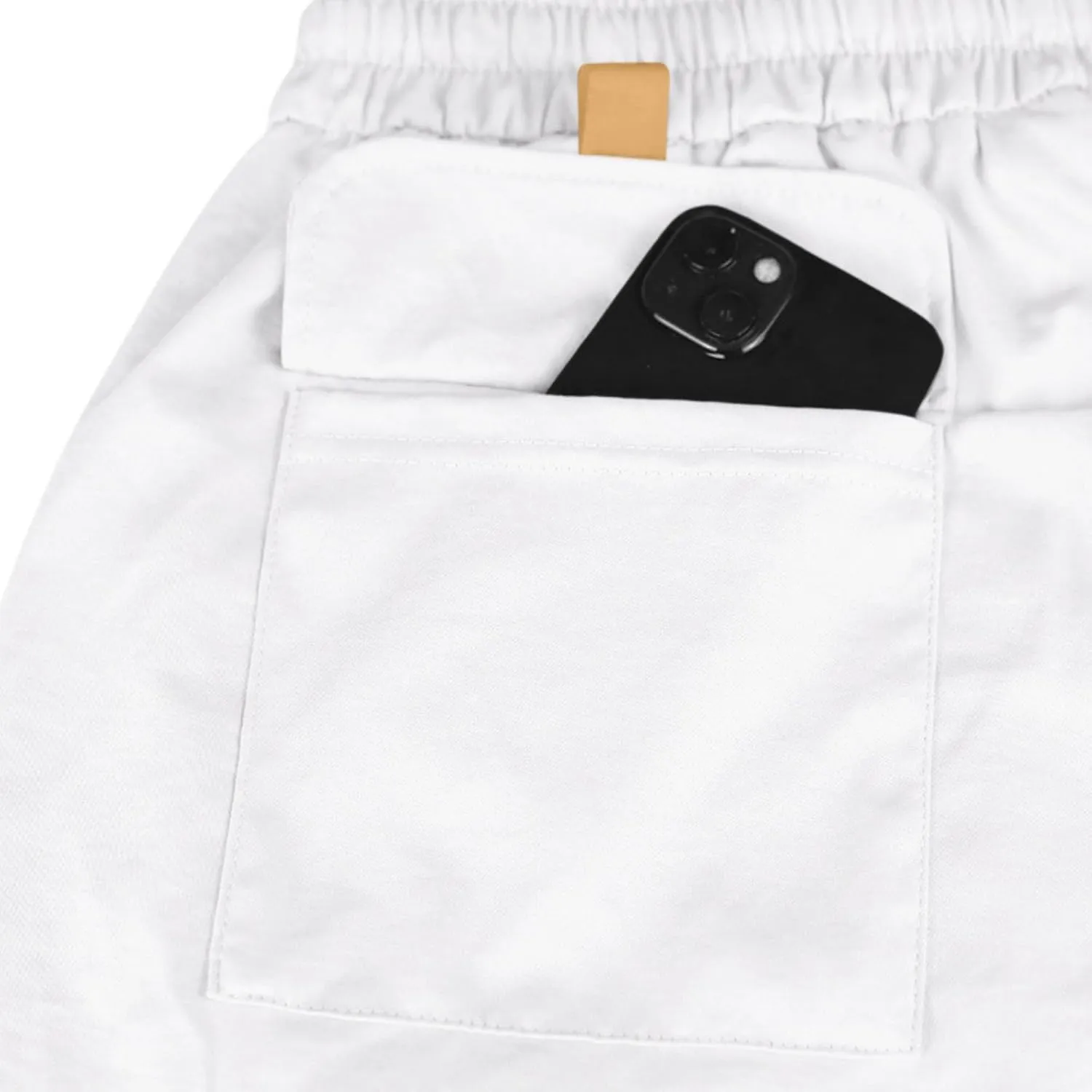 PORCLAY Cargo Shorts for Men Trendy Drawstring Elastic Waist Casual Shorts with Multi Pockets Workout Sport Outdoor