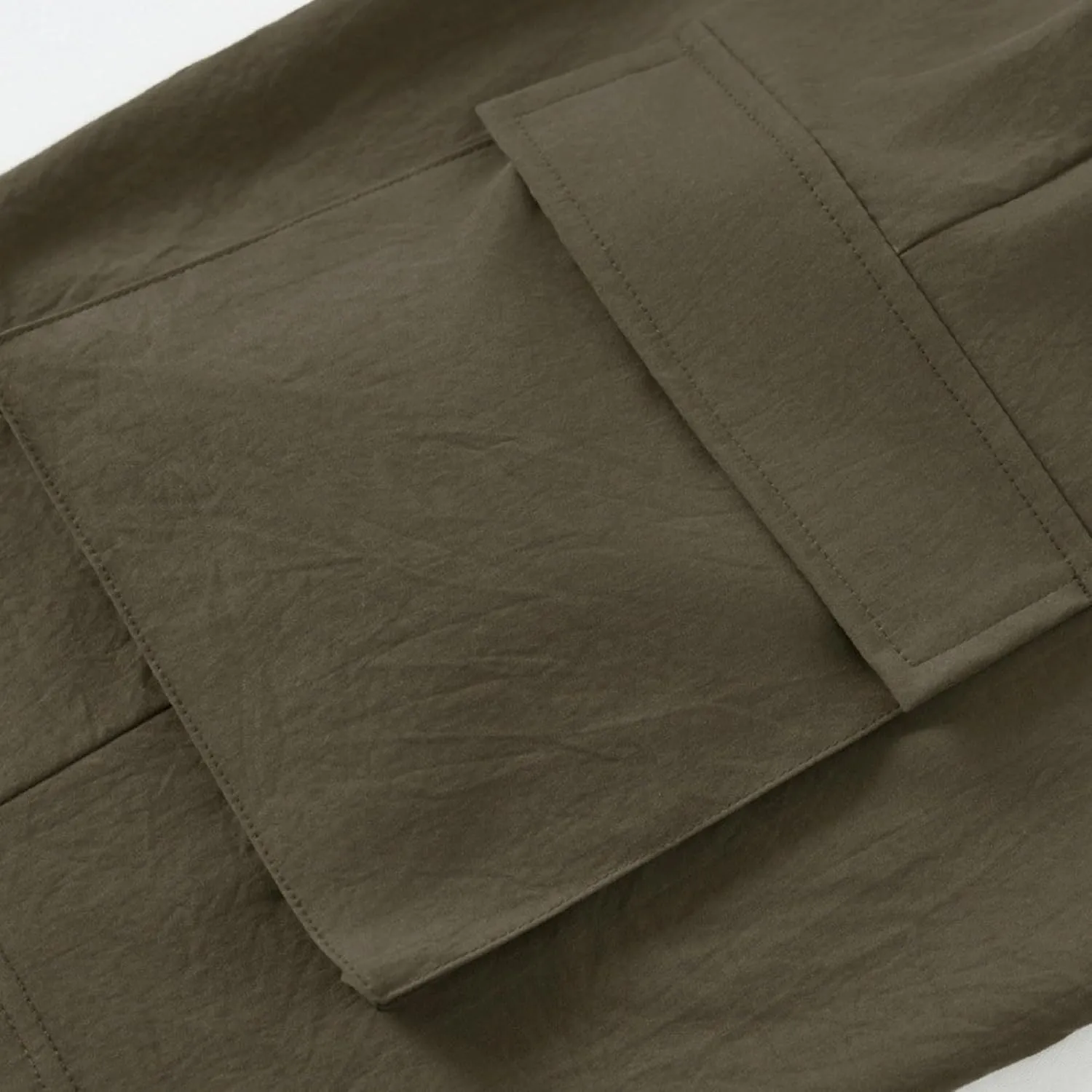 PORCLAY Cargo Shorts for Men Trendy Drawstring Elastic Waist Casual Shorts with Multi Pockets Workout Sport Outdoor