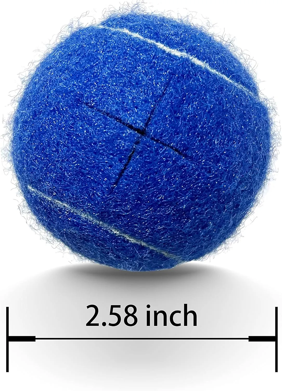 Precut Tennis Balls, 4PCS Walker Glide Balls, Heavy Duty Long Lasting Felt Pads for Furniture Legs and Floor Protection