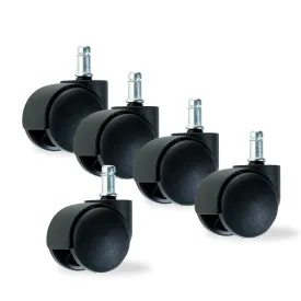 SewErgo Sewing/Task Chairs Caster set for 100SE, 150SE and 200SE