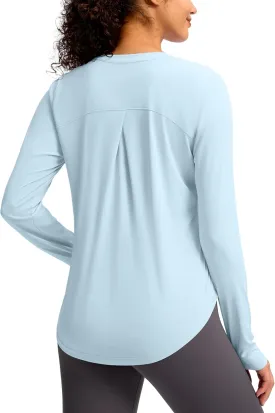 Soothfeel Women's UPF 50  Sun Shirts Long Sleeve SPF UV Protection Rash Guard Lightweight Quick Dry Hiking Workout Tops