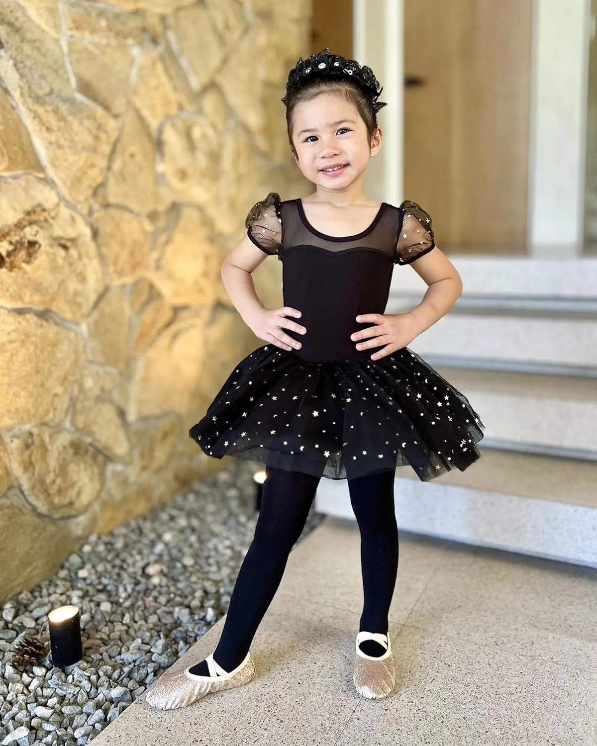 Stelle Girls Ballet Dance Students School Footed Tight (Toddler/Little Kid/Big Kid)