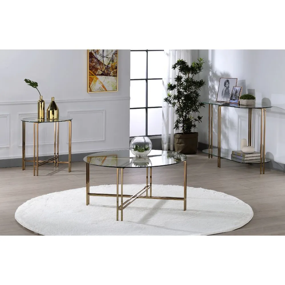 Veises - Coffee Table - Champagne